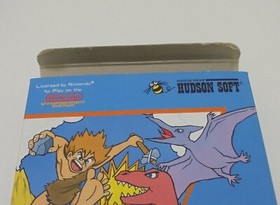 Adventures of Dino Riki Nintendo Nes Video Game Box Manual Year 1987