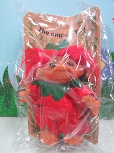 1984-FLOWER-TROLL-GIRL-6-034-Dam-Norfin-Troll-Doll-NEW-ON-CARD-IN-SEALED-BAG-RARE