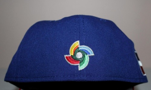 DOMINICAN REPUBLIC WBC Baseball NEW ERA 59FIFTY Fitted Hat Cap Size 7 BLUE *5G - Picture 7 of 9
