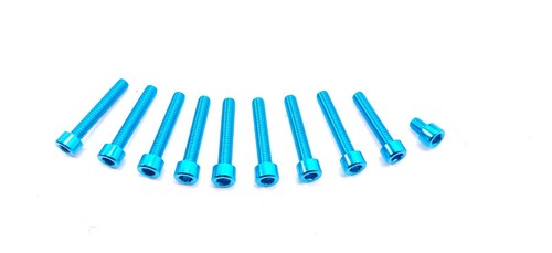 Simson S51 S70 SR50 Motordeckel Schrauben Kickstarter Schalthebel Gummis Blau - Bild 3 von 5