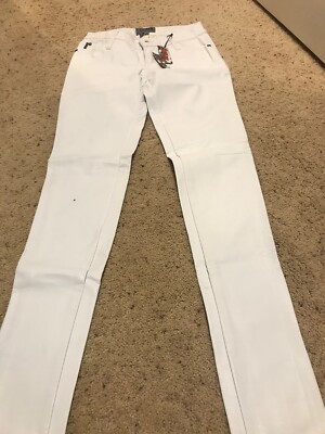 T*U様 TRIPP NYC ボンテージ　パンツ　白　スカル SPLIT LEG BONDAGE PANT WHITE – TRIPP NYC