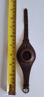 Vintage pocket watch wristlet WW1