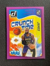LeBron James 2024-25 Panini Donruss Crunch Time Purple #4