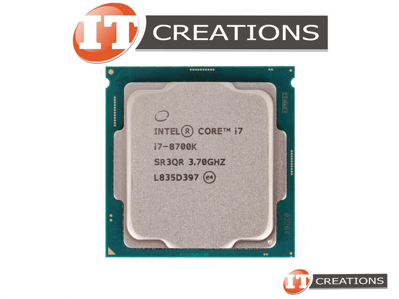 Intel Core i7-8700K Processor (3.7GHz, 6 Cores, LGA 1151) - SR3QR