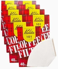 Karita  Coffee Paper Filter, Trapezoidal, for 1-2 People, 101 Filter Paper, 400 