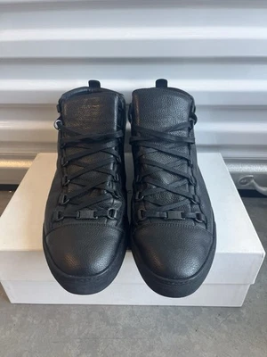 Balenciaga Arena Casual Shoes for Men Black for sale | eBay