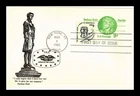 Dr Jim Stamps FDC 9c Nathan Hale Patriot Postal Stationery Card Americana Unit