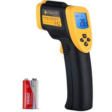 High-Precision Infrared Thermometer -58℉ to 1382℉, Ideal for Cooking & Grilling