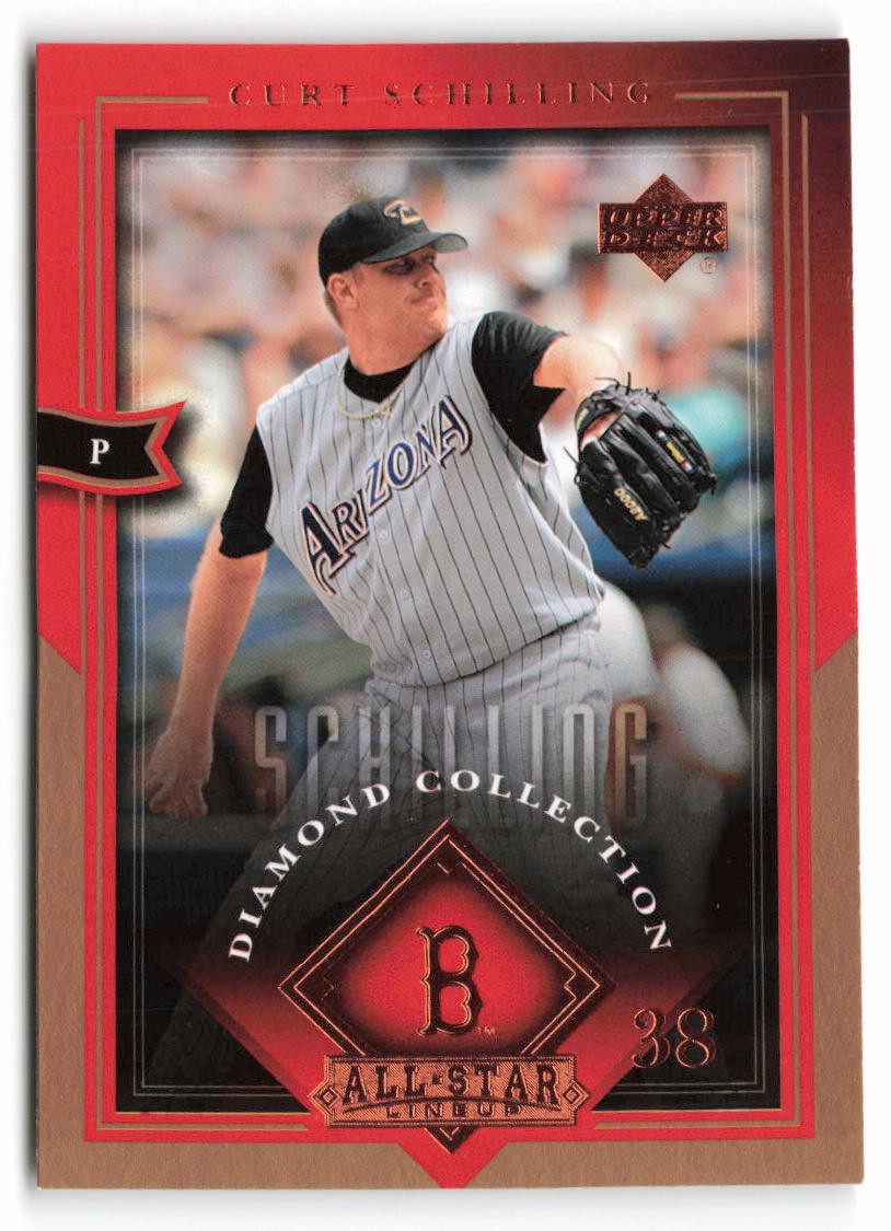2004 Upper Deck Diamond Collection All-Star Lineup #4 Curt Schilling Red Sox