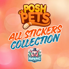 Posh Pets Stickers Album Collection  Complete Sets  Cheap  M0nopoly G0
