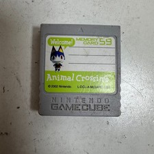 Animal Crossing DOL-008 Nintendo GameCube Official Memory Card 59 Block