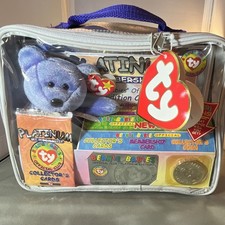 NEW Ty Beanie Babies Official Club Platinum Membership Kit Case 1999 Lot of 3.