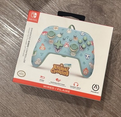 New Animal Crossing New Horizons Wired Controller Nintendo Switch Licensed NIB