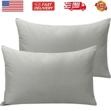 Microfiber Toddler Pillowcases with Envelope Closure, 2 Pack 100% Brushed Mic...