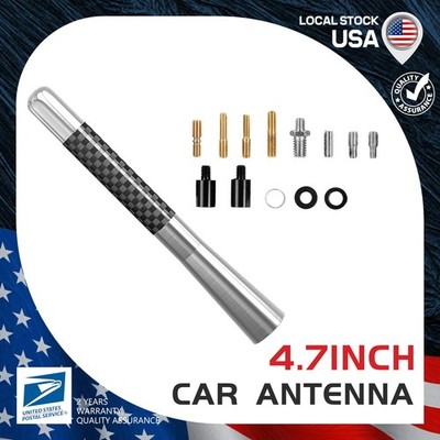 4.7inch OEM SILVER OEM Antenna Fits For 2007-2021 GMC Sierra Chevrolet Silverado