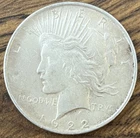 1922 US Liberty Peace Silver Dollar