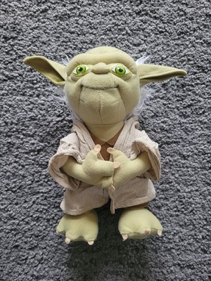 Yoda Teddy Plush STAR WARS Soft Plüschtier Leinen 23cm Stofftier
