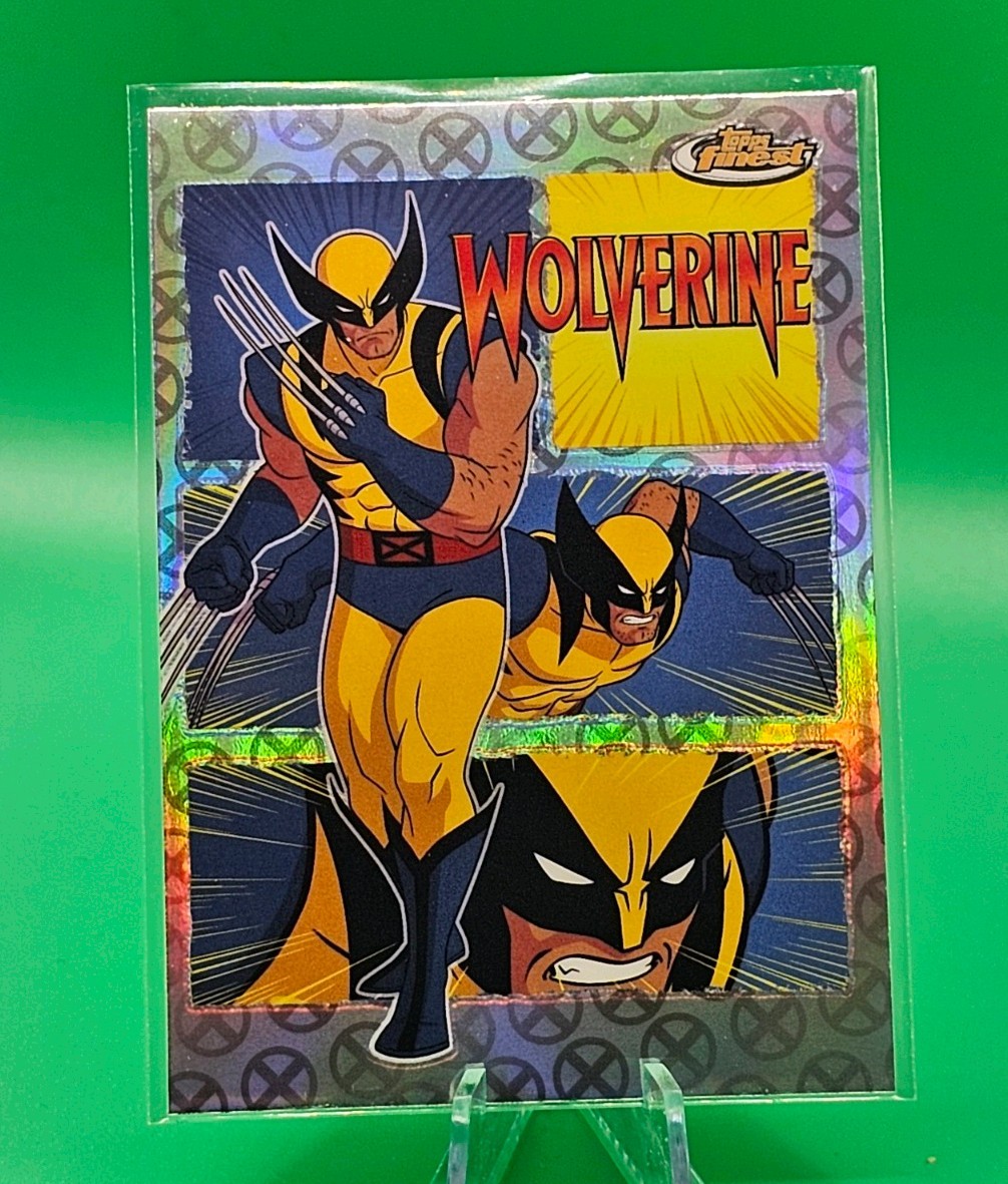 2025 Topps Finest Marvel Studio X-Men 97 - Remember It Insert - #RI-4 Wolverine 