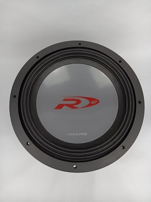 Alpine SWR-1242D Type R Series DVC 4 Ohm 12'' Inch Subwoofer 1500 Watts  