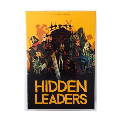 BFF Games Board Game Hidden Leaders (Kickstarter Ed) Box EX/NM