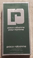 PACO RABANNE pour homme Cologne 3.4  / 3.3 oz EDT For Men New in Box