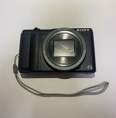 Sony Cyber-shot DSC-HX60V Black 30x Zoom Digital Camera Tested Battery SD Card