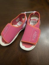 Pink Girls Size 12 Little Kids KEEN Sandals In Pink Excellent Condition