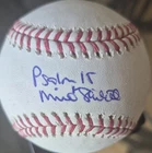 Mike Shildt  Signed Mlb Baseball Autograph Padres Cardinals Manager