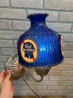 Vintage Pabst Blue Ribbon Beer PBR Lighted Wall Sconce Bar Sign -- As-Is
