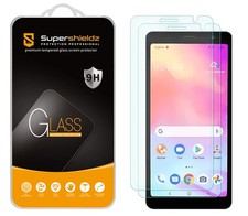 Supershieldz 2 Pack Designed for TCL A3 Tempered Glass Screen Protector,...