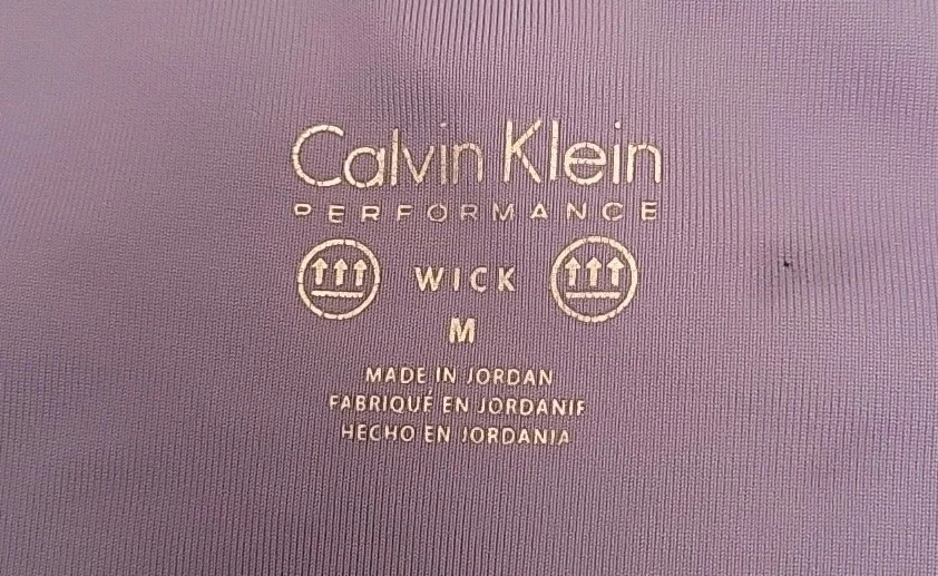 Calvin Klein Pantalones para Mujer Talla M Multicolor Strech Material Retro Grunge Look Foto 2 de 4