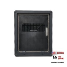 Lockable Large Dog Door 216G - Flap for Large Dogs and Cats - UPVC Wall