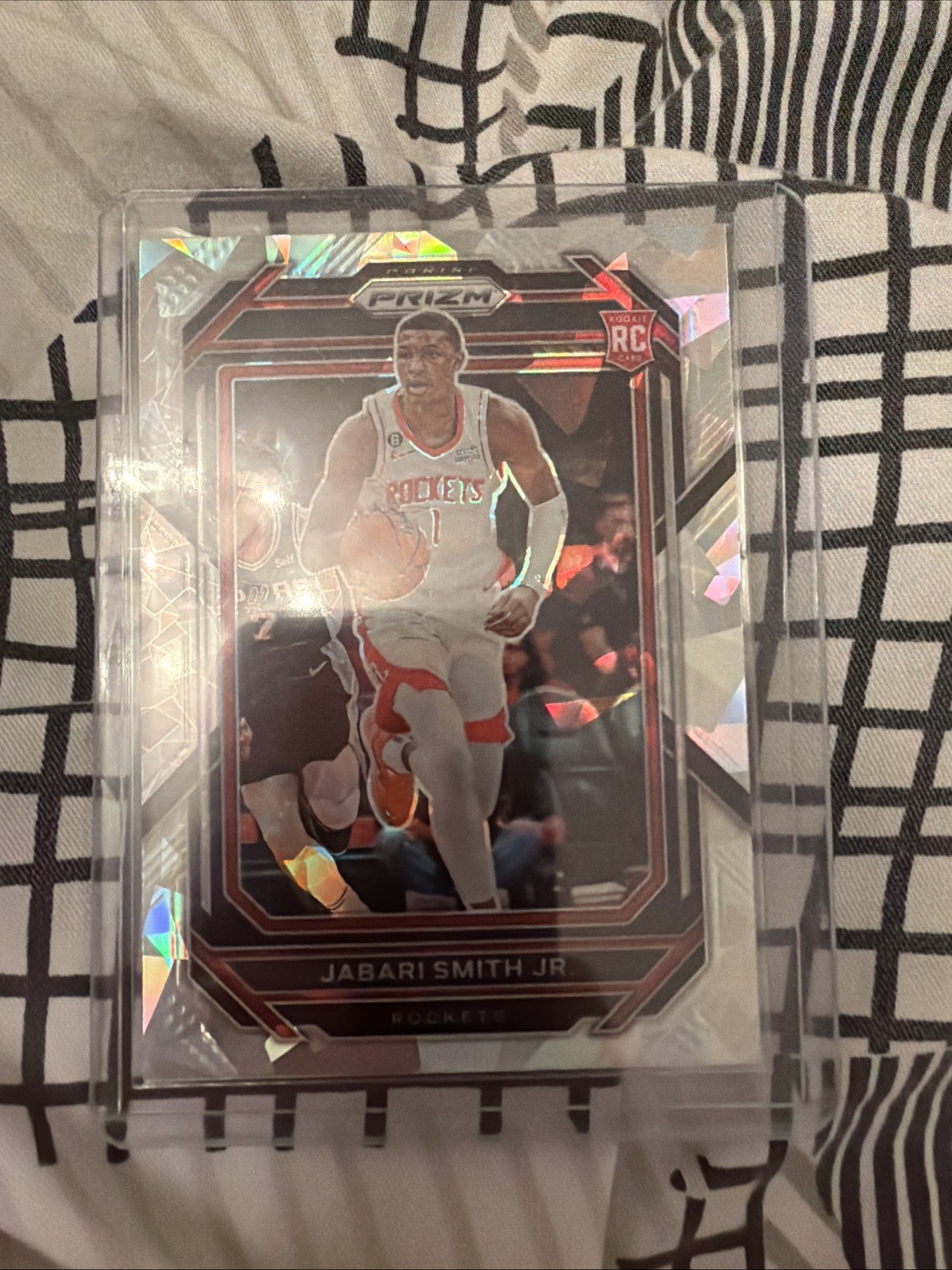 2022-23 Panini Prizm - Jabari Smith Jr. #228 Ice Prizm (RC)