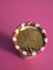 Qty Of 5 Rolls 2022 P Lincoln Shield Cents Penny BU Roll