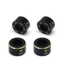 TREAL 1.9 Wheel Hubs Brass Weights 9mm/12mm/15mm/18mm Widen Adapters Compatib...