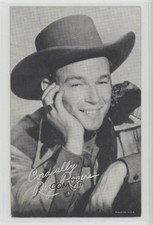 1940 Exhibit Movie Stars Made In USA Roy Rogers Cordially; hand on cheek 0ls