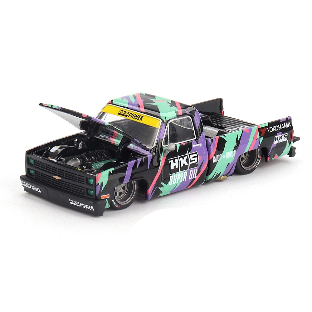 MINI GT KAIDO HOUSE CHEVROLET SILVERADO KAIDO HKS V1 1/64 HKS
