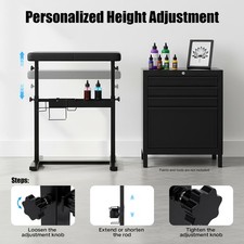 Tattoo Armrest Stand, Armrest Stand, Height Adjustable Armrest Bracket