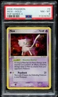 2006 POKEMON POP SERIES 4 MEW #4/17 BLACK STAR PROMO HOLO FOIL PSA 8 A E5