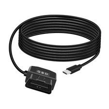 OBD Power Cable for Dash Camera, USB C OBD2 Dash Cam Power Straight USB C