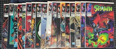 Image Spawn Comic Book Lot Issues #1-9, #11-17, & #22-23 Todd McFarlane (1992)
