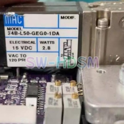 1PCS NEW FOR MAC Solenoid Valve 34B-L50-GEG0-1DA Freight Free *p0