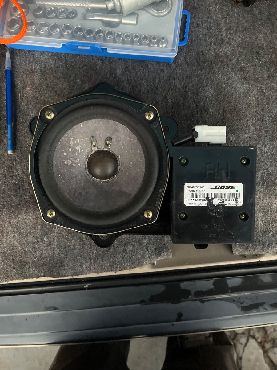 Bose Right Speaker 28148 2w100 Nissan Pathfinder Infinity Qx4