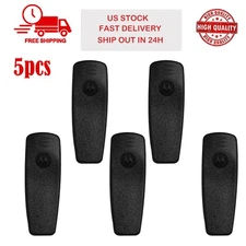 5Pcs RLN5644 Belt Clip for Motorola P1225 P1225LS Mag One BPR20 BPR40 A8 Radio