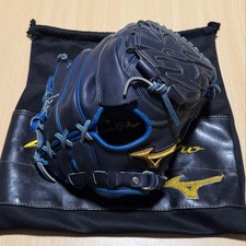 Softball Pitcher's Glove Webless Design Embroidered Back Used