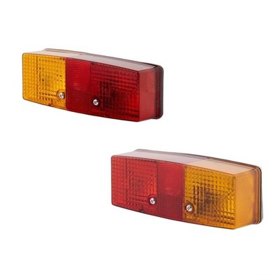 Rückleuchten-Set links rechts 24 V 12 V R10W P21W HELLA für u.a. DEUTZ-FAHR DX