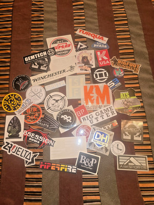 SHOT Show sticker packs 35+ stickers per pack.