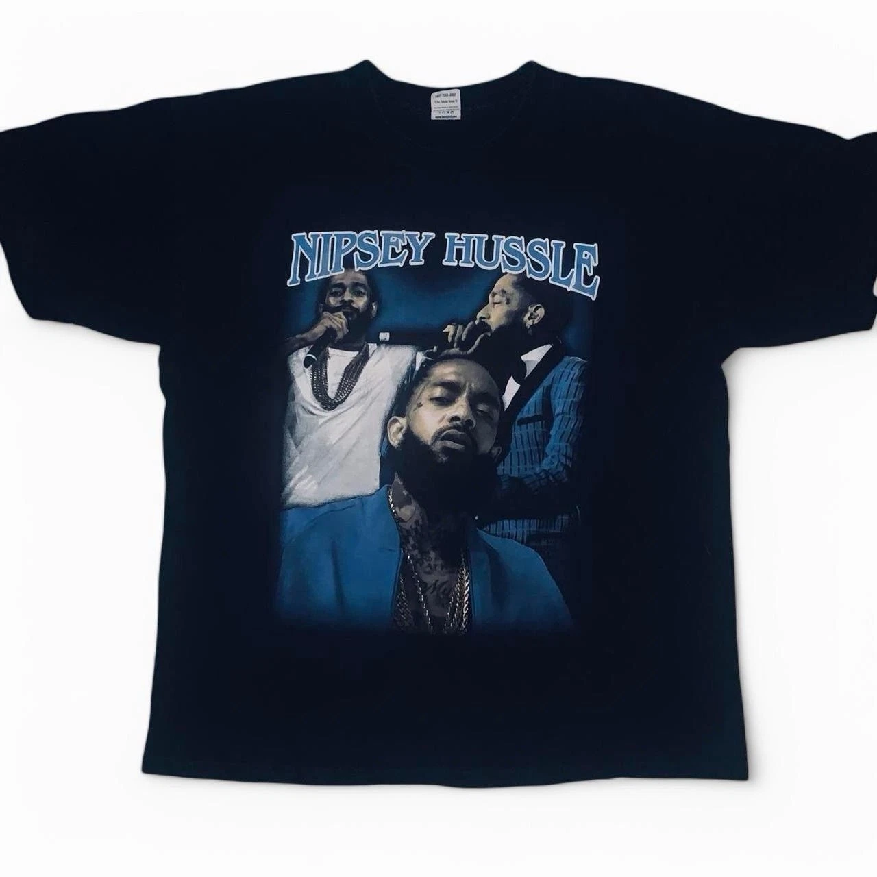 Nipsey Hussle The Marathon Clothing TMC Unisex- T Shirt XL Black Rap Tee Hip Hop