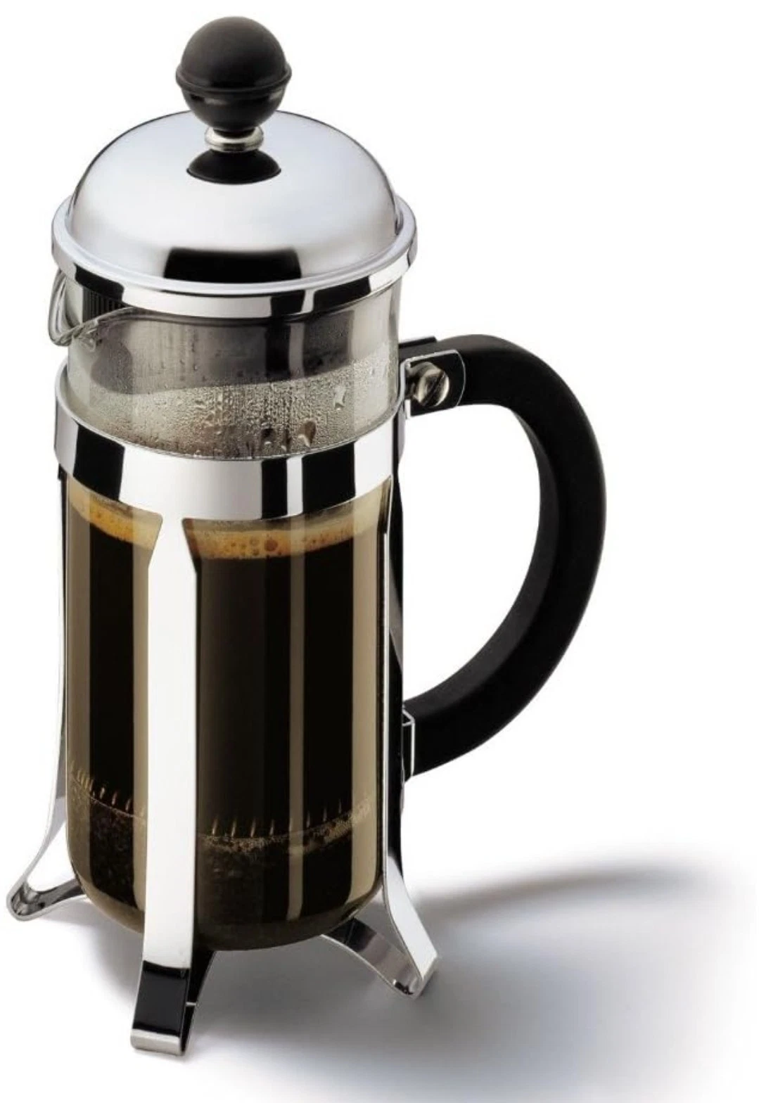 Bodum Chambord French Press - 3 Cup Coffee Maker 0.35L, 12oz SILVER