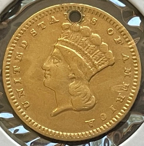 1874 Gold Dollar — photo from the most recent tracked eBay sale